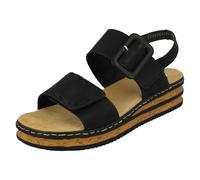 Sandali Con Tacchi A Cuneo Regolabili E Decorati Con Buckle Rieker '62950'