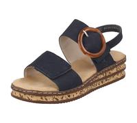 Sandali Con Tacchi A Cuneo Regolabili E Decorati Con Buckle Rieker '62950'