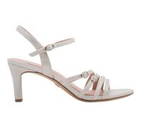 Sandali con tacchi, in pelle Argento 40