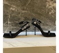 Sandali con tacco alto francesi con strass da donna, non stanchi, con cinturino, estivi da donna Sandali con tacco alto francesi con strass da donna, con cinturino, per piedi non stanchi, estateCN37,C