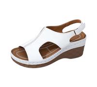 Sandali con Tacco per Donna - alla Moda, Tomaia Morbida, Plantare Imbottito, Suola Antiscivolo, Comodi e Casual, Perfetti per l’Estate e Le Passeggiate in Città