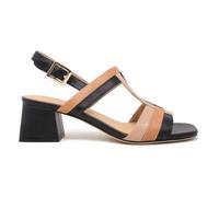 Sandali con tacco Regarde Le Ciel Amalia-06 in nero da donna - Donna, Nero , 39 EU