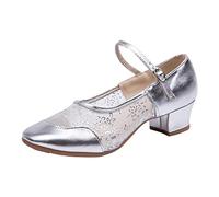 Sandali con Tacco Standard Scarpe da Ballo Donna Allenamento Comodi Punta Aperta/Chiuse Salsa Danza Pratica Prestazioni Scarpa da Ballo di Moda Sala da Ballo Modern Jazz Valzer per Partito