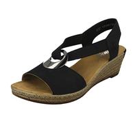 Sandali Con Tacco Wedge Casual Rieker Per Donne 624H6