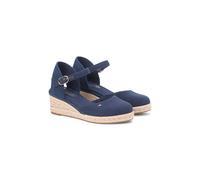 Sandali con zeppa chiusi Blu 40