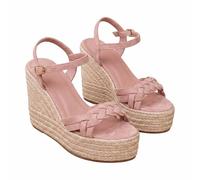 Sandali con zeppa da donna, espadrillas, comodi, sandali da spiaggia da | Scarpe Casual Eleganti con Fibbie Regolabile Traspirante Piattaforma Punta Aperta Scarpe Città