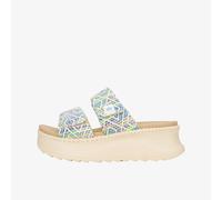 HeyDude 43210 Delray Slide Surf Baja Blue Multi Sandali Scalsati per Donna in te