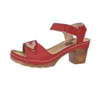 Sandali con Zeppa e Tacco Spesso Eleganti, Estivi, Infradito da Donna, Scarpe da Sposa Aperte e con Tacco Scarpe Tacchi Bambina (37)