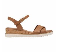 Sandali con zeppa Marrone 41