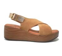 Sandali con zeppa Oh! My Sandals 6039 Muscade da donna in pelle, Non si applica, 40 EU