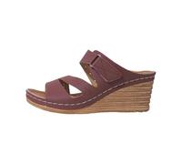 Sandali con zeppa per le donne pantofole con fondo spesso dita aperte scivoli ortesi comode pantofole antiscivolo piattaforma cava pantofole antiscivolo leggero sandalo supporto arco scarpe da