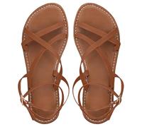Sandali con zeppa per le donne traspiranti sandali estivi da indossare al mare pantofole casual con fiori scarpe da spiaggia romane infradito pantofole piscina estate, Marrone, 39.5 EU