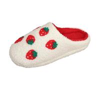 Sandali con zeppa per vestire, estivi, tacco largo, pantofole eleganti da donna, pantofole alla moda alla fragola per un inverno confortevole, scarpe da interno Stivali tacchi da donna taglia 9