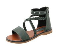 Sandali Da Bambina E Ragazza Roma Punta Aperta Estivo Sandalo Per Ragazze Leggeri Casual Sandali Per Bambine Regolabile Alla Caviglia Elegante Ciabatte Per Ragazze Traspirante Scarpe Da Spiaggia