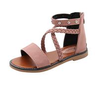 Sandali Da Bambina E Ragazza Roma Punta Aperta Estivo Sandalo Per Ragazze Leggeri Casual Sandali Per Bambine Regolabile Alla Caviglia Elegante Ciabatte Per Ragazze Traspirante Scarpe Da Spiaggia