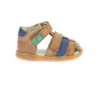 Kickers Kick Pod, Sandali Unisex-Bambini, Cammello Marino, 24 EU