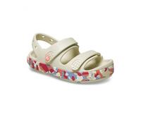 Sandali da bambino Crocs Crocband Cruiser Glow Confetti Band Sandal Summit White/Guava Misura delle scarpe (EU): 30-31 / Colore: bianco/rosa