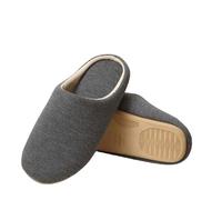 Sandali da donna 2026, pantofole delicate per interni, con suola silenziosa, comode, per la casa, per coppie, morbidi, imbottiti, per uso quotidiano (grigio, taglia 40)