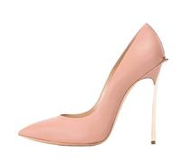 Sandali da donna a punta in PU a una linea in metallo sottile tacchi alti moda base sandali con fibbia nodo farfalla chiusura cinturino scarpe da vestito, B1, 40 EU