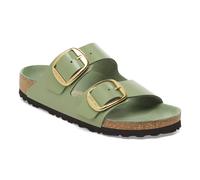 Sandali da donna Birkenstock Arizona Big Buckle Natural Leather Patent Vert 39