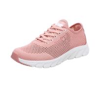 Sandali da donna con chiusura in , traspiranti, in memory foam, con cuscino d'aria, scarpe da ginnastica leggere per jogging, fitness, comode scarpe sportive, Colore: rosa., 39 EU