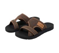 Sandali da donna con plateau, in rete, traspiranti, senza lacci, casual, punta aperta, zeppe, leggere, estive e da spiaggia, Caff, 37.5 EU