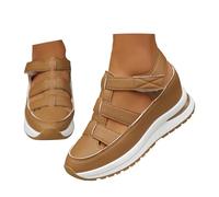 Sandali da donna con plateau traforato, tacco spesso e punta aperta, perfetti per un casual e un comfort ottimale durante la stagione estiva