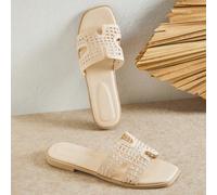 Sandali da donna con punta quadrata - Ispirati ai designer e pronti per le vacanze. EUR36,EUR37,EUR38,EUR39,EUR40,EUR41,US10,US11,US6,US7,US8,US9Lettere