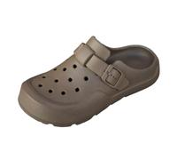Sandali da donna con punta rotonda aperta, sandali da spiaggia alla moda e casual, ideali anche come pantofole estive, comodi e ariosi, per tutti i giorni, spiaggia e giardino, suola leggera