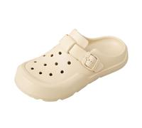 Sandali da donna con punta rotonda aperta, sandali da spiaggia alla moda e casual, ideali anche come pantofole estive, comodi e ariosi, per tutti i giorni, spiaggia e giardino, suola leggera