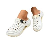 Sandali da donna con punta rotonda aperta, sandali da spiaggia alla moda e casual, ideali anche come pantofole estive, comodi e ariosi, per tutti i giorni, spiaggia e giardino, suola leggera