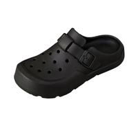 Sandali da donna con punta rotonda aperta, sandali da spiaggia alla moda e casual, ideali anche come pantofole estive, comodi e ariosi, per tutti i giorni, spiaggia e giardino, suola leggera
