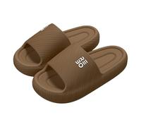 Sandali da donna con punta rotonda aperta, sandali da spiaggia alla moda e casual, ideali anche come pantofole estive, comodi e ariosi, per tutti i giorni, spiaggia e giardino, suola leggera