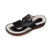 Sandali da donna con tacco alto,Cinturino Alla Caviglia Estive Eleganti Zeppa Alta Punta Chiusa Comode Cut Out Sportivi Antiscivolo Trekking Comodi Leggere