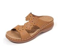 Sandali da donna con tacco, comodi, zeppa, punta aperta, facili da entrare, dettagli, scarpe estive da donna per attività all'aperto, vacanze, tempo libero e vita quotidiana, sandali boho, scarpe da