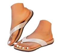 Sandali da donna e infradito comode in morbida pelle con stampa di serpente, sandali a punta piatta, versatili per il tempo libero, scarpe da spiaggia e mare, scarpe da donna nere, Colore: rosa., 39