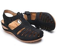 Sandali da Donna Eleganti da Donna 2026 Comodi Gladiatori Sandali Casual Scarpe da Spiaggia Estive da Viaggio Infradito, Nero, US8/EU40