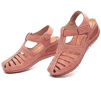 Sandali da Donna Eleganti da Donna 2026 Comodi Gladiatori Sandali Casual Scarpe da Spiaggia Estive da Viaggio Infradito, Rosa, US10/EU42