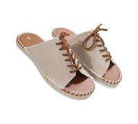 Sandali da donna estivi comodi ortopedici scarpe piattaforma nudi piedi estivi antiscivolo traspiranti sandali piatti toe T-cinturino Comfy Semi Trailer scarpe da spiaggia, bianco, 38 EU