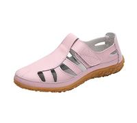 Sandali da donna estivi comodi piatti - sandali da donna a punta chiusa, morbidi tacchi a zeppa, scarpe casual ciabatte piatte nudo piedi ortopedici scarpe chic cicla leggera nuda piedi nudi piedi