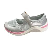 Sandali da donna estivi, semplici scarpe casual da donna, commercio estero, con suole spesse, tessute, traspiranti, fibbia all'uncinetto, comode scarpe da ginnastica per camminare tutto il giorno