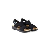 Sandali da donna Fly Flot allacciatura a strappo nero