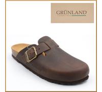 Sandali da donna GRUNLAND sabot anatomici in vera pelle bassi scalzati ciabatte