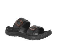 MBT FUJI II Sandali da Donna in Pelle Calzature Leggere e Comode per la Primavera Estate Calzature Fisiologiche per Comfort e Stabilità. Sandali da Recupero per Vestire in Stile Moderno. Colore Nero