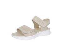 Sandali da donna ortopedici con zeppa e supporto per arco plantare, comodi, casual, estivi, spiaggia, attività all'aperto, antiscivolo, per passeggiate e vacanze, Beige, 4 UK 3X-Narrow
