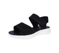 Sandali da donna ortopedici con zeppa e supporto per arco plantare, comodi, casual, estivi, spiaggia, attività all'aperto, antiscivolo, per passeggiate e vacanze, Nero , 4 UK 3X-Narrow