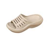 Sandali da donna per il recupero della fascite plantare, con supporto plantare e imbottitura spessa, leggeri e aperti sulla punta, per passeggiate al chiuso o all'aperto, riducono lo stress del piede