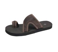 Sandali da donna, unisex, piatti, comodi, casual, in rete, traspiranti, leggeri, infradito, caffè, 43 EU