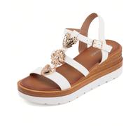 Sandali da donna | Vari modelli: floreali, con zeppa e con perle | Eleganti scarpe estive Scopri i meravigliosi sandali da donna di Jomix Shoes: la perfetta combinazione di stile e comfort per l'estat
