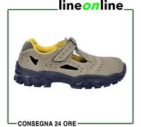 Sandali da lavoro Cofra New Brenta S1 P antinfortunistici bassi estivi